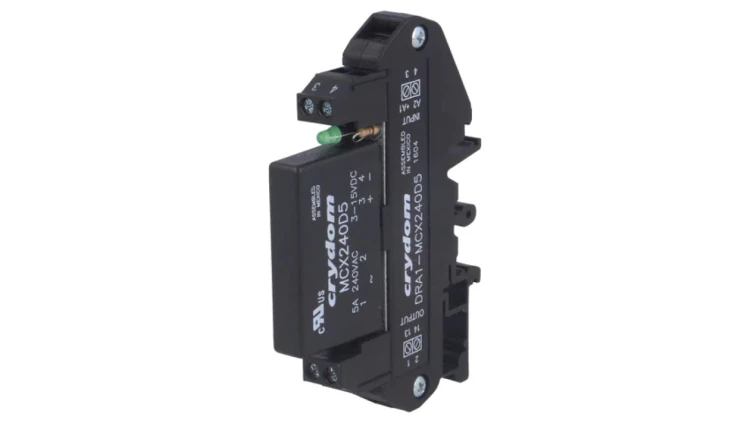 DRA1-MCX240D5 Przekaźnik półprzewodnikowy Uster: 3...15VDC 5A 12...280VAC IP00