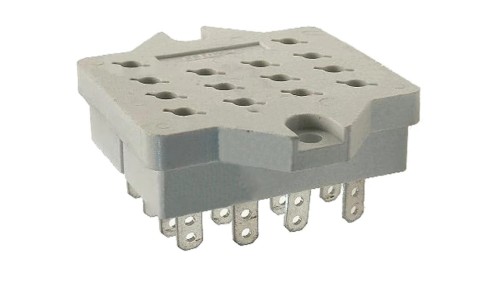 GOP14 Podstawka PIN: 14 10A 250VAC PCB do lutowania -40...70C R15