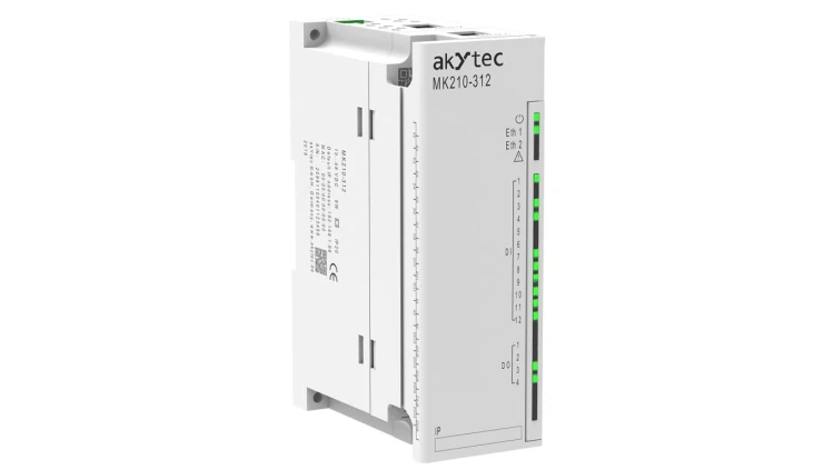 Ethernetowy moduł wejść/wyjść binarnych 12DI/4RLy MK210-312