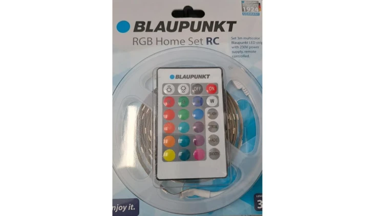 Pasek led zestaw multikolorowy TL12 RGB SET Blaupunkt