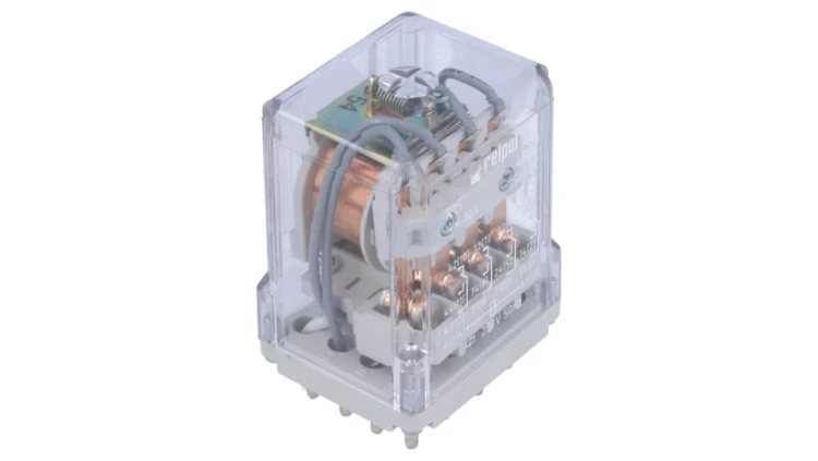 R15-4P-230VAC Przekaźnik: elektromagnetyczny 4PDT Ucewki: 230VAC 10A/250VAC