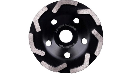 Tarcza diamentowa 125 do szlifowania betonu kamienia turbo typ L Schmith