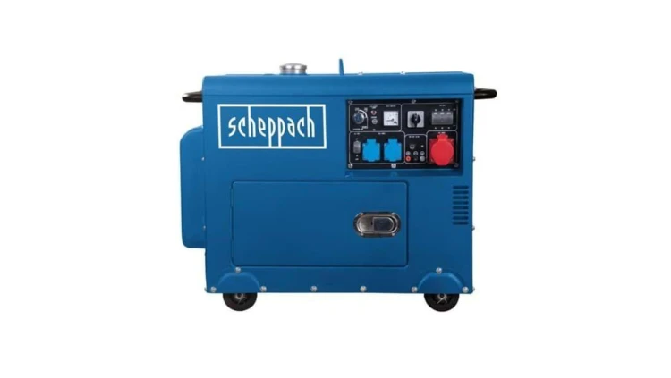 Agregat Generator prądotwórczy Scheppach SG5200D DIESEL 5000W, AVR, 2x 230V, 400V, 12V, SCH5906222903