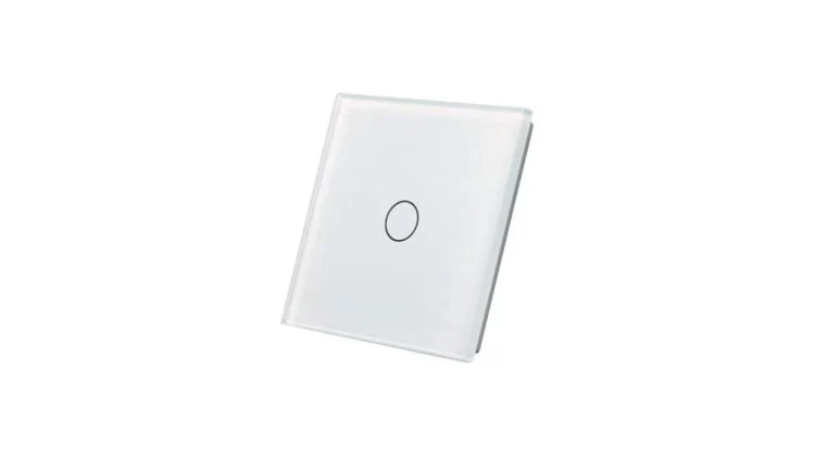 LIVOLO - PANEL SZKLANY POJEDYŃCZY- BIAŁY