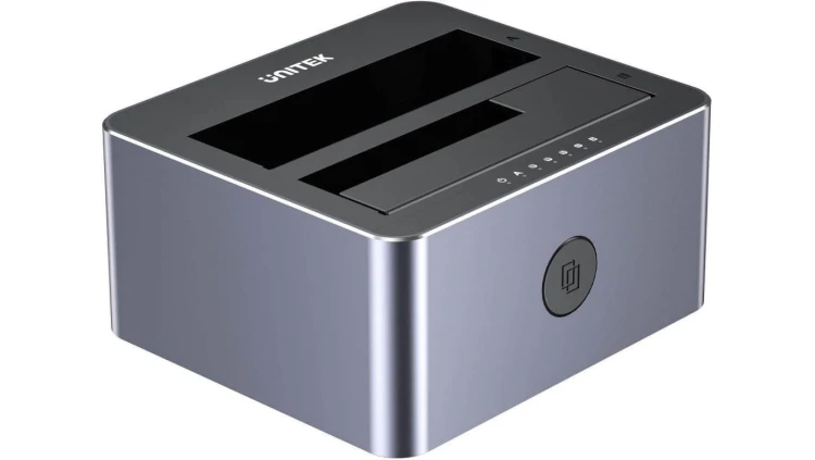 Stacja klonująca dyski 2 x SATA 2,5 cala/3,5 cala USB-C 10Gbps Unitek Y-3027GY01-EU