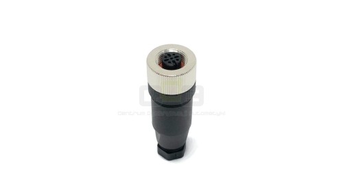 Wtyczka gniazdo prosta do czujnika M12 5pin żeńska