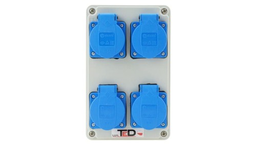 Rozdzielnica budowlana BIWAK 4Gs 230V 02.023