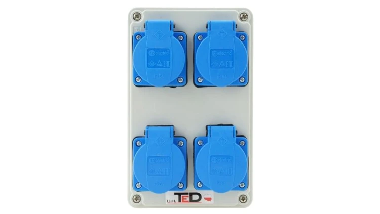 Rozdzielnica budowlana BIWAK 4Gs 230V 02.023