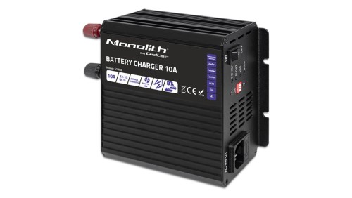Qoltec Inteligentna ładowarka Monolith do akumulatorów LiFePO4 AGM GEL SLA 10A 12V