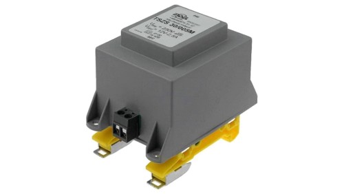 TSZS30/12V Transformator zalewany 30VA, 230VAC, 12V, 2,5A na szynę DIN