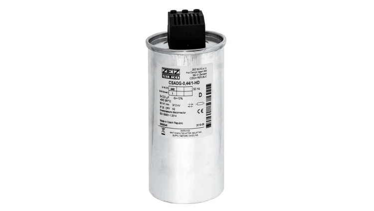 Kondensator 1kvar 440V Cn=3x5,48µF In=3x1,31A