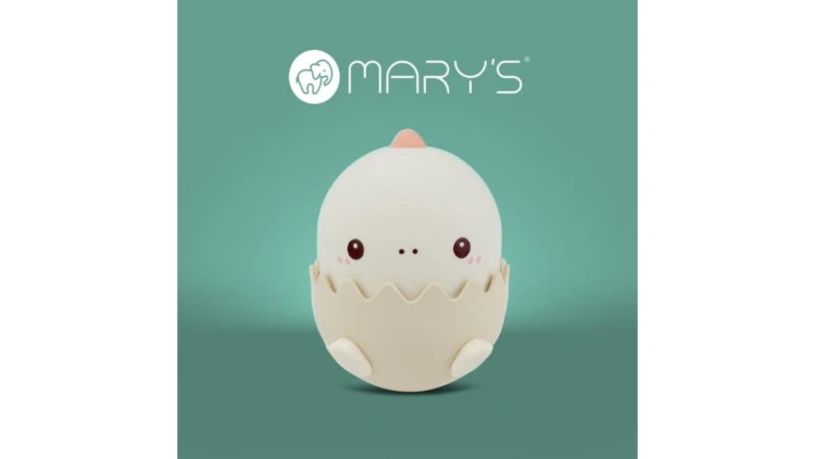 MARYS LAMPKA NOCNA LED BABY DINO RÓŻOWY
