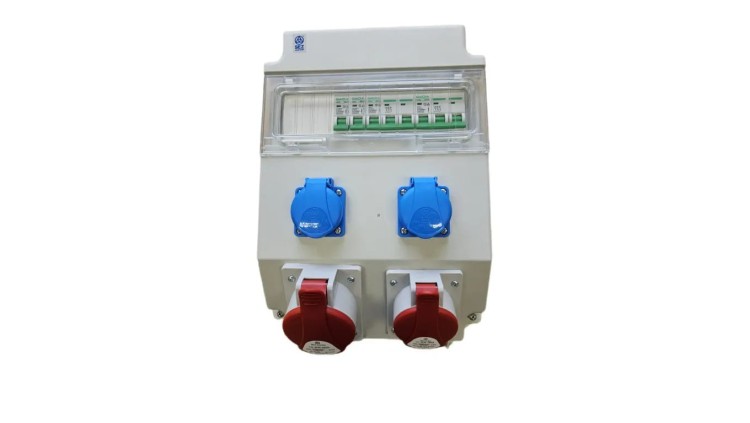 Rozdzielnica elektryczna CEE 32A 16A 230V z bezpiecznikami / 96V-1