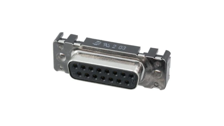 09662116502 D-Sub PIN: 15 gniazdo żeńskie proste THT UNC 4-40