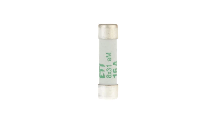 Wkładka bezpiecznikowa cylindryczna 8x32mm 16A aM 400V CH8 002611009