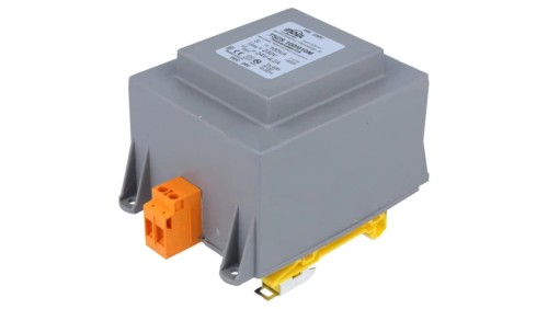 TSZS100/24V Transformator zalewany 100VA, 230VAC, 24V, 4,16A na szynę DIN