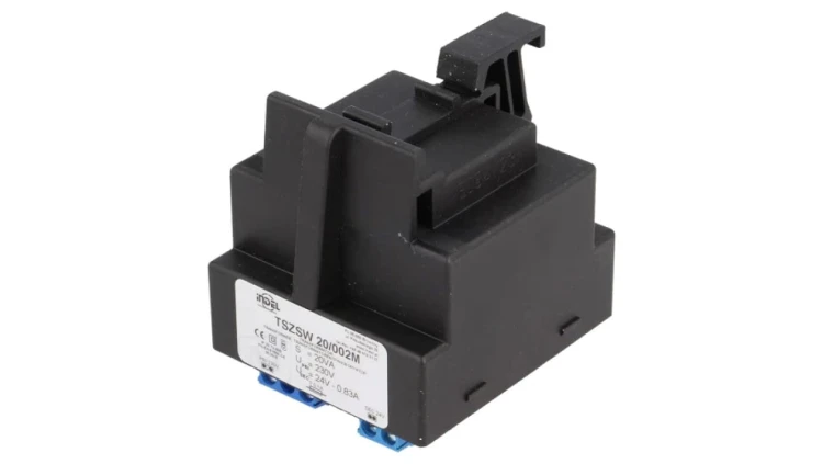 TSZSW20/002M Transformator sieciowy 20VA, 230VAC na szynę DIN