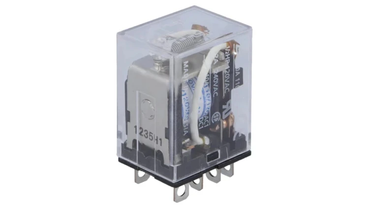 LY2-110/120AC Przekaźnik: elektromagnetyczny DPDT Ucewki: 120VAC 10A/110VAC