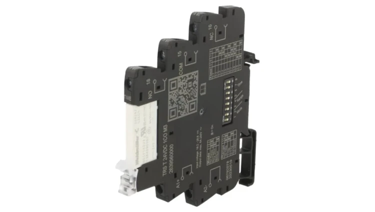 TRS-T-24VDC-1CO-M3 Przekaźnik interfejsowy SPDT Uster: 24VDC 6A na szynę DIN