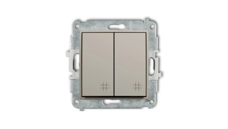 MINI Mechanizm łącznika podwójnego krzyżowego taupe 60MWP-66