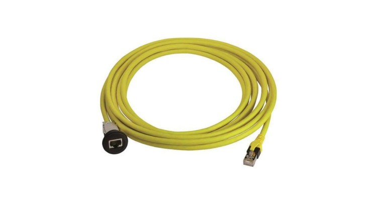 09454521530 Gniazdo RJ45 22mm har-port -25÷70C Ø22,3mm IP20 czarny