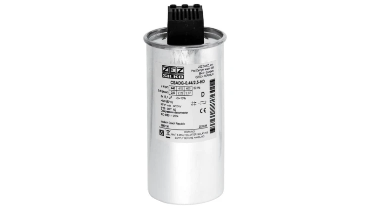 Kondensator 2kvar 440V Cn=3x10,96µF In=3x2,63A