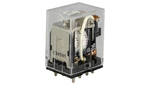 LY2-0-24DC Przekaźnik: elektromagnetyczny DPDT Ucewki: 24VDC 10A/110VAC