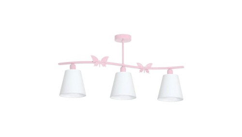 Żyrandol ALICE PINK 3xE14 MLP979 Milagro