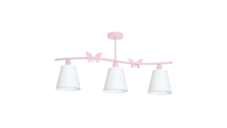 Żyrandol ALICE PINK 3xE14 MLP979 Milagro