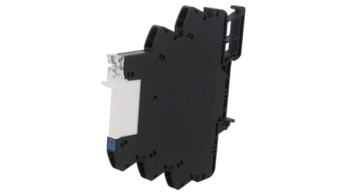 TRZ-12VDC-1CO Przekaźnik interfejsowy SPDT Uster: 12VDC 6A na szynę DIN