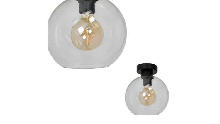 Lampa sufitowa SOFIA CLEAR 1xE27 MLP6573 Milagro