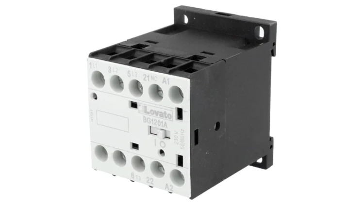 11BG1201A230 Stycznik 3-biegunowy NO x3 Styki pomocnicze NC 230VAC 12A