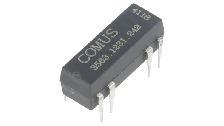 3563.1231.242 Przekaźnik kontaktronowy SPDT Ucewki: 24VDC 400mA max.100VDC