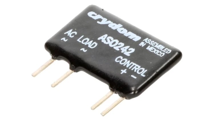 ASO242 Przekaźnik półprzewodnikowy Uster: 4...10VDC 2A 12...280VAC THT