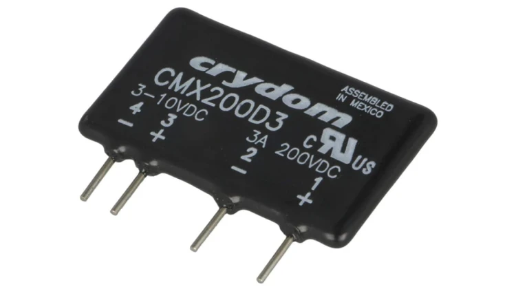 CMX200D3 Przekaźnik półprzewodnikowy Uster: 3...10VDC 3A 0...200VDC THT