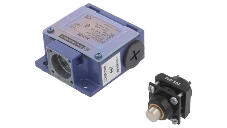 XCKM110H29 Wyłącznik krańcowy trzpień Ø10mm NO + NC 10A max.250VAC M20