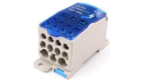 Blok rozdzielczy SPLIT 1x95-185, 2x6-35, 5x2,5-16, 4x2,5-10, 400A E.4096/400