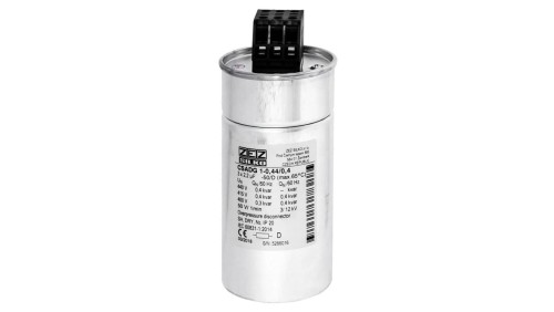 Kondensator 0,4kvar 440V Cn=3x2,19µF In=3x0,53A