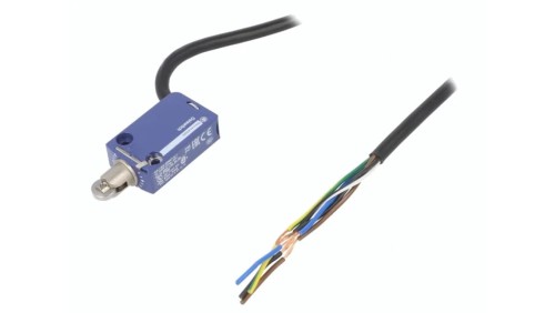 XCMD2502L1 Wyłącznik krańcowy rolka metalowa Ø11,6mm NO + NC 6A IP66