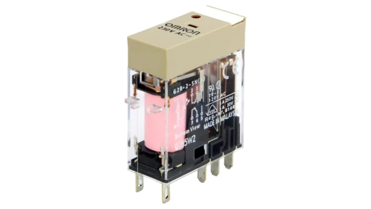G2R-2-SN-230AC Przekaźnik: elektromagnetyczny DPDT Ucewki: 230VAC 5A/250VAC