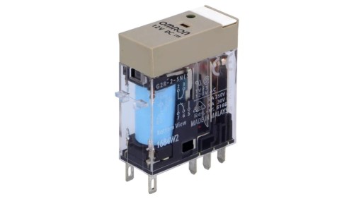 G2R-2-SN-12DC Przekaźnik: elektromagnetyczny DPDT Ucewki: 12VDC 5A/250VAC
