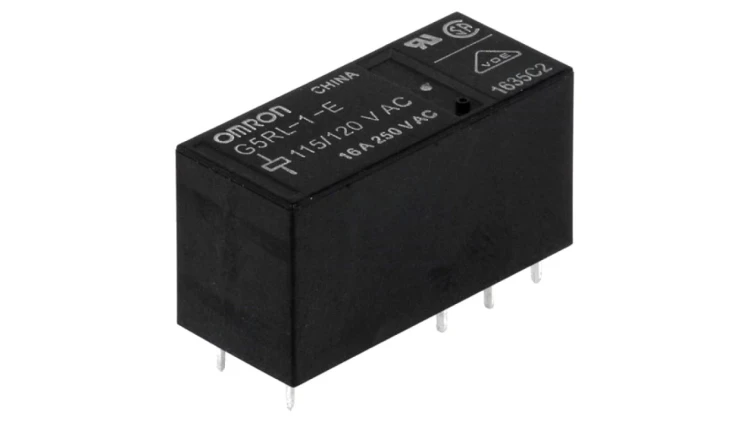 G5RL-1-E115/120AC Przekaźnik: elektromagnetyczny SPDT Ucewki: 115VAC 16A/250VAC