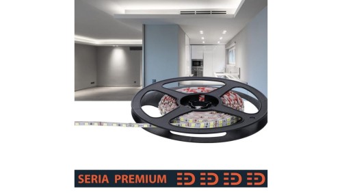 Taśma Premium 12V Slim 4mm 120led 10000K 1000lm SMD2835 (5) PL3Y