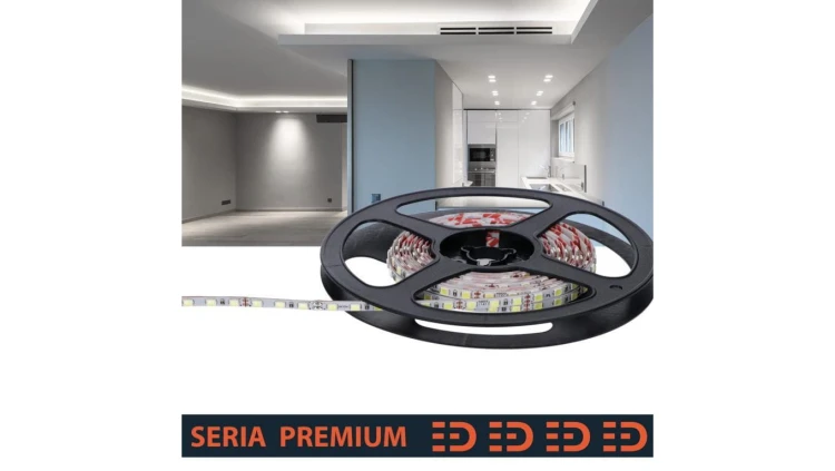 Taśma Premium 12V Slim 4mm 120led 10000K 1000lm SMD2835 (5) PL3Y