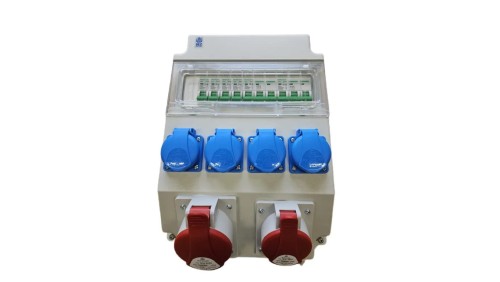 Rozdzielnica elektryczna CEE 32A 16A 230V z bezpiecznikami 97V-1