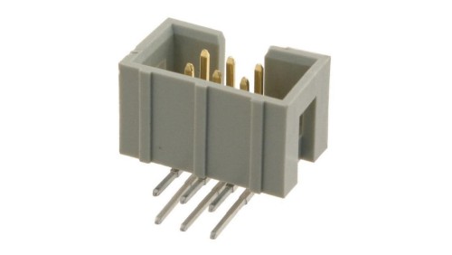 09185067323 Gniazdo IDC męskie PIN: 6 kątowe 90 THT 1,27mm Układ: 2x3