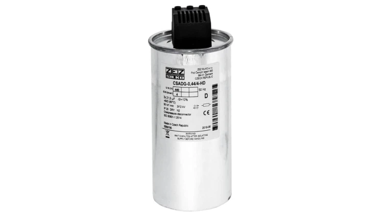 Kondensator 4kvar 440V Cn=3x21,92µF In=3x5,25A