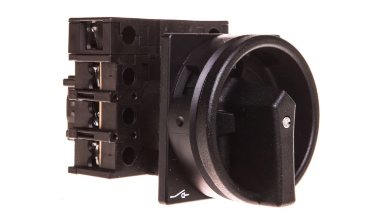 Łącznik krzywkowy 0-1 3P+N 25A do wbudowania P1-25/EA/SVB-SW/N 083960
