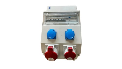 Rozdzielnica elektryczna CEE 32A 16A 2x 230V z bezpiecznikami HAGER FI 96H-3