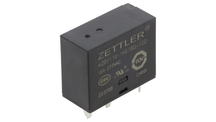 AZEV116-1AE1BG-12D Przekaźnik elektromagnetyczny mocy SPST-NO + SPST-NC PCB